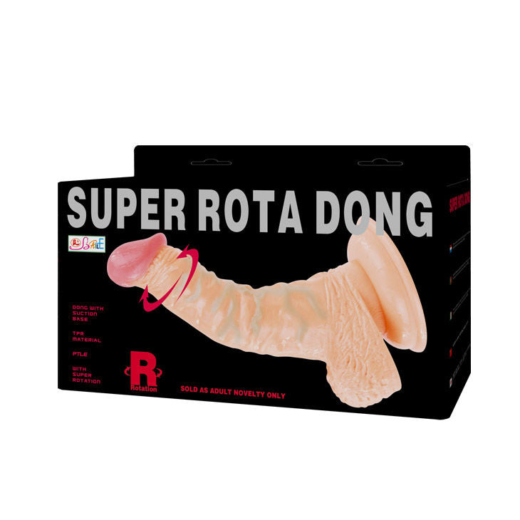 Super Rota Dong Realistic Penis Rotator 