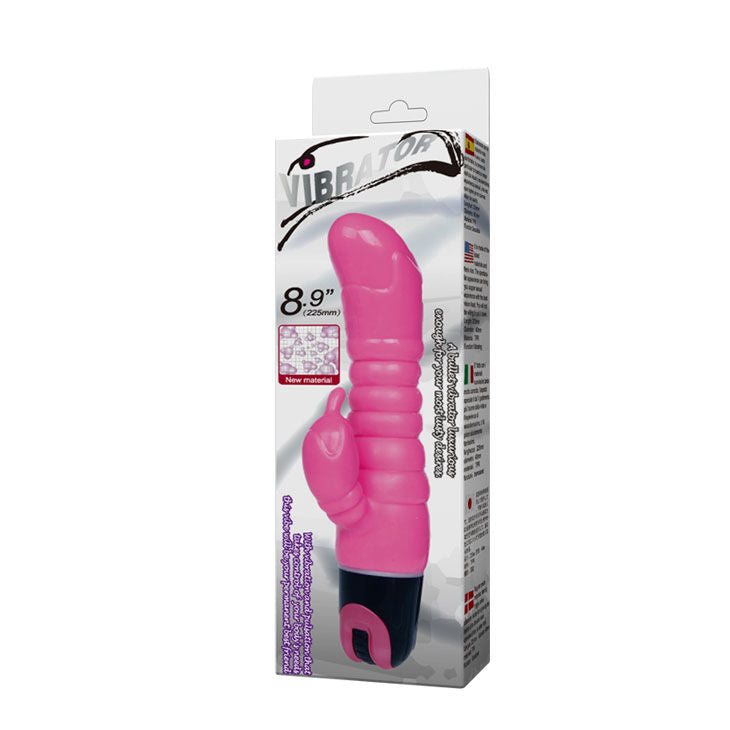 Pink vibrator 22.5 cm
