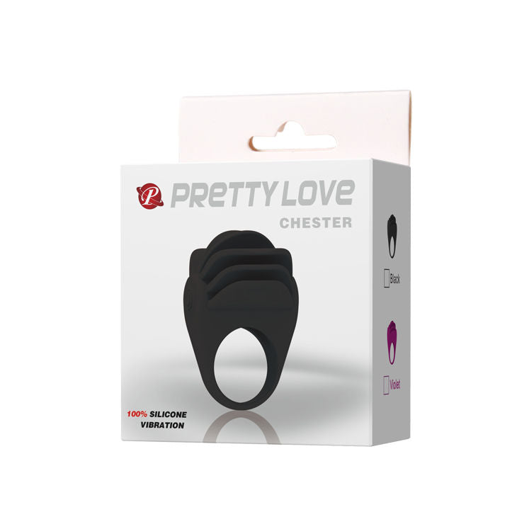 Chester Black Vibrating Ring