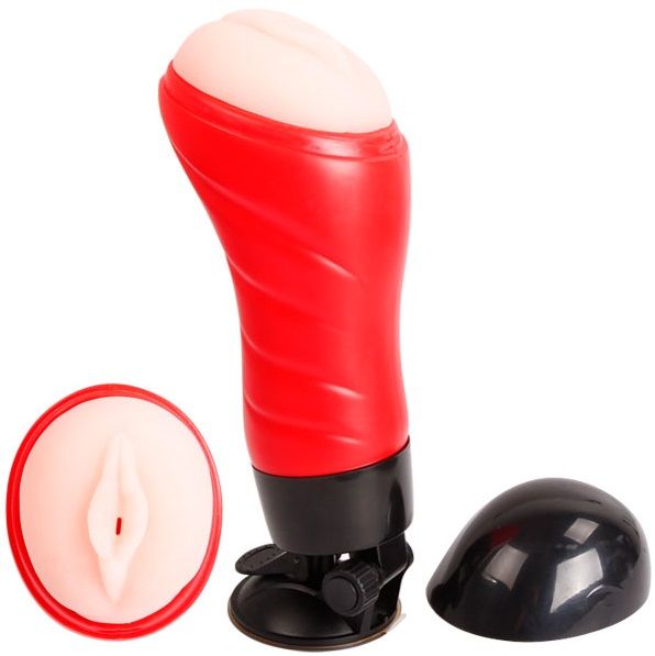 Vagina with voice masturbator base