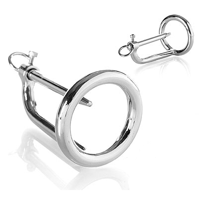Glans ring with plug
