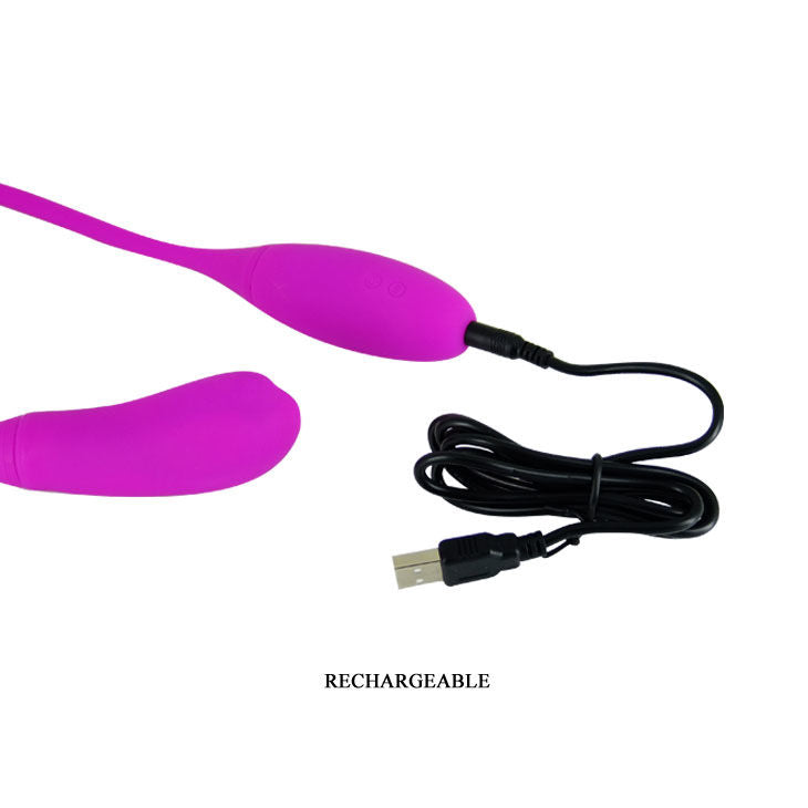 Smart vibrator snaky vibe 7 v + 3 tickles 