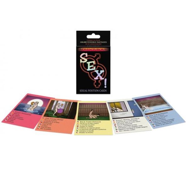Sexe aventureux ! jeu de cartes
