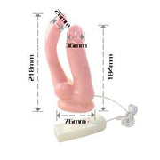 Realistic penis double penetration
