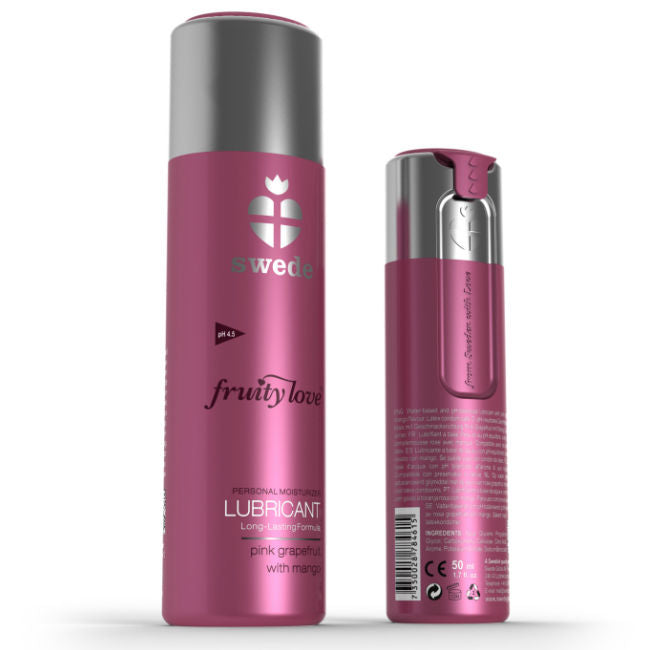 Fruity love lubrifiant pamplemousse rose à la mangue 50 ml