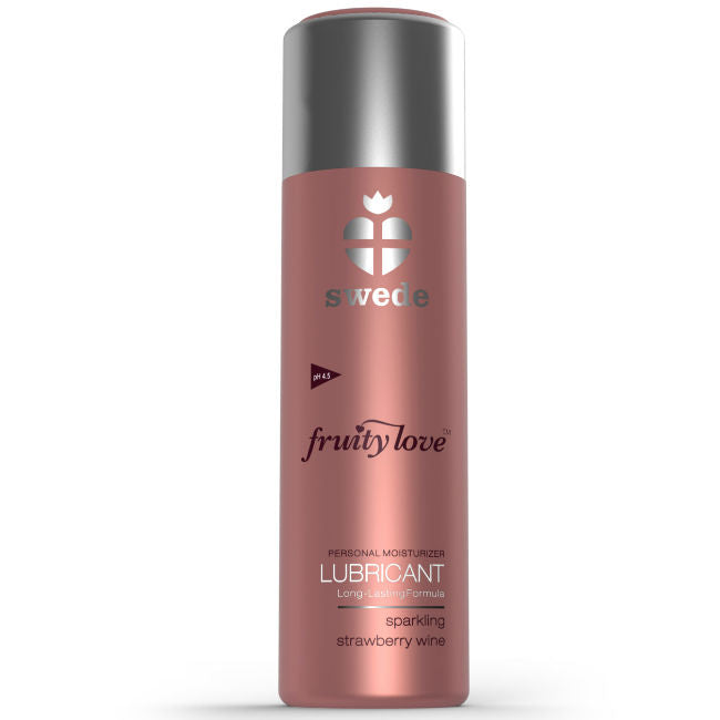 Fruity love lubrifiant vin mousseux fraise 100 ml