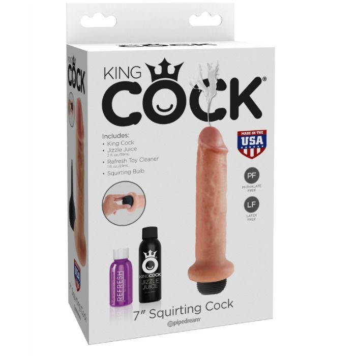 17.8 cm ejaculating dildo