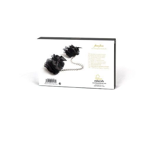 Indiscreet frou frou organza handcuffs