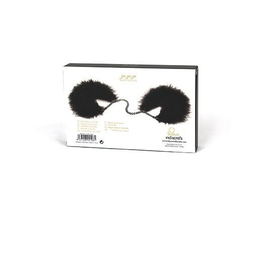 Za za zu feather handcuffs