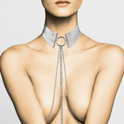 Metallic Desire Silver Metallic Necklace