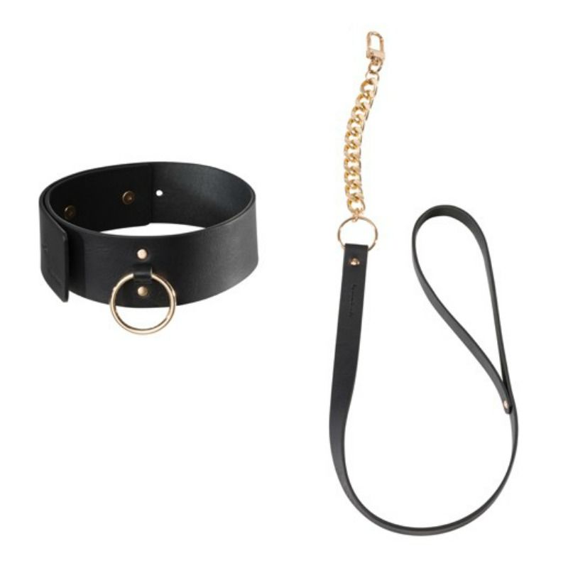 Black necklace with bracelet