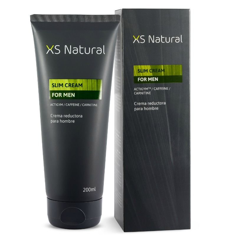 Crème naturelle xs pour hommes. crème minceur et brûleur de graisse pour réduire la graisse d'abdomen