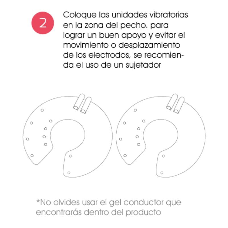 U breast augmentation electrostimulation
