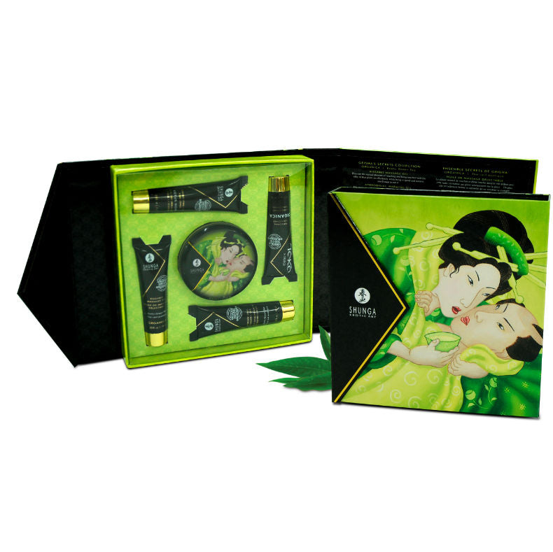 Secret geisha organic green tea kit