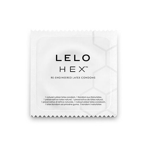 Box of 12 hex condoms