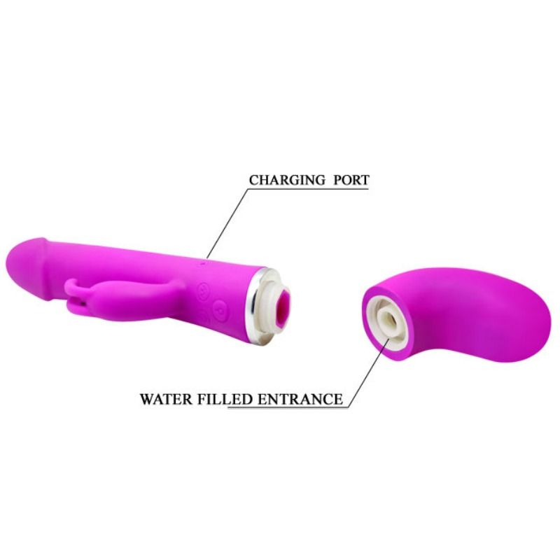Henry vibrator with 12 vibration modes and squirt function
