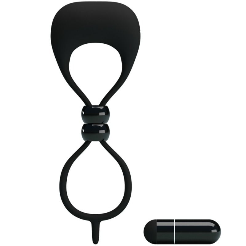 Double ring for penis and testicles