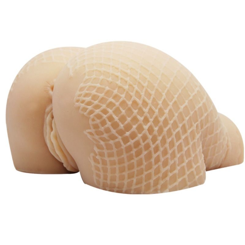 Realistic vagina and anus with mesh