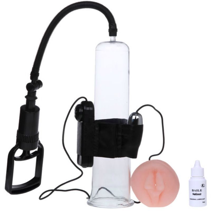 Penis Enlargement System with Vibration