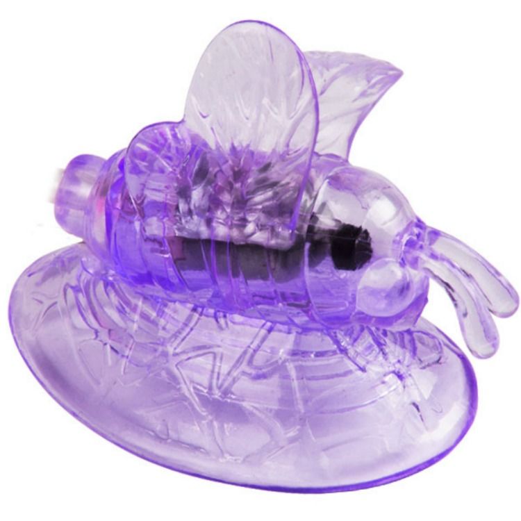Lilac Vibrating Clitoral Stimulation Butterfly