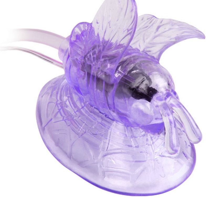 Lilac Vibrating Clitoral Stimulation Butterfly