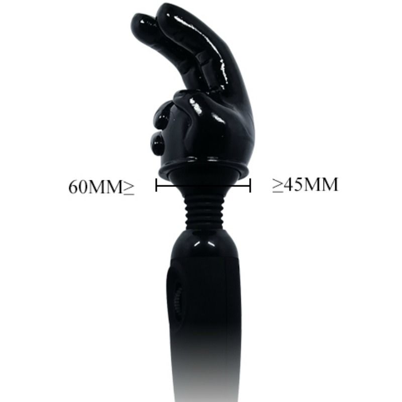 Electric head interchangeable head for hand design massager