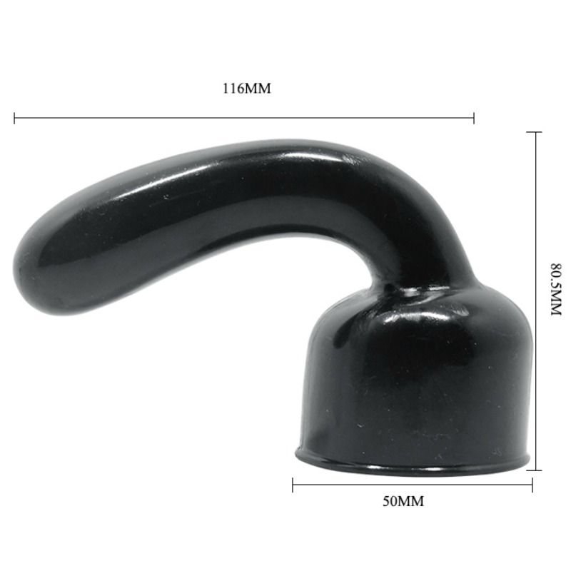 Interchangeable head for spot pleaser massager