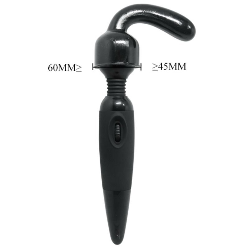 Interchangeable head for spot pleaser massager