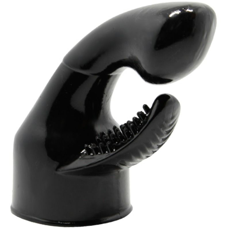 Power head interchangeable head for massager stimulation of the gy point and clitoris