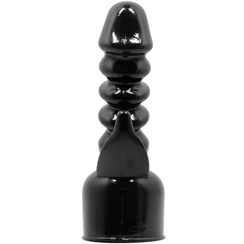 Interchangeable power head for internal and clitoral stimulation
