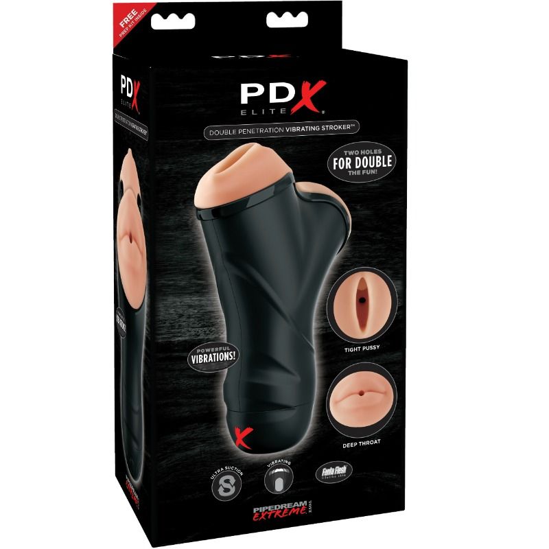Double Penetration Vibrating Runner