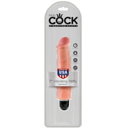 Realistic 17.8 cm natural rigid vibrator