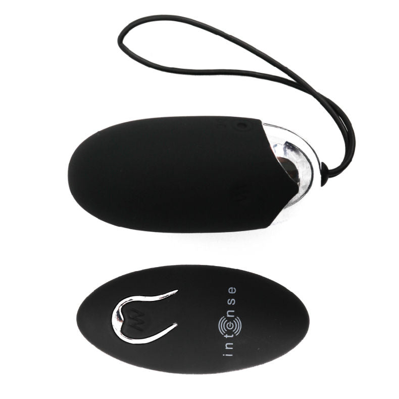 Flippy II Vibrating Egg with Remote Control Black