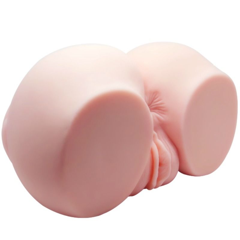Realistic vagina and anus with vibration