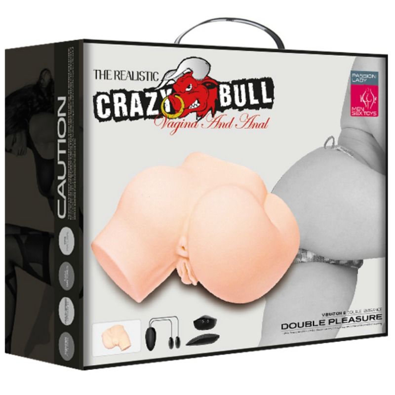 Ass with realistic vagina and anus and vibration