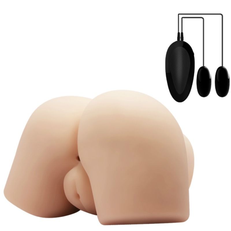 Realistic Vagina and Anus with Vibration Position 4
