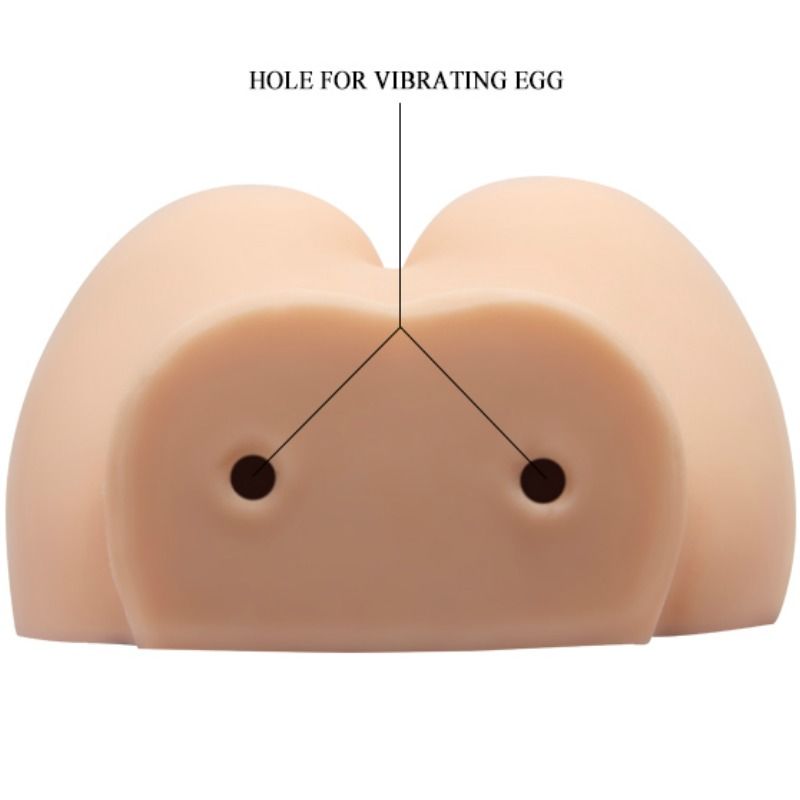 Realistic Vagina and Anus with Vibration Position 6