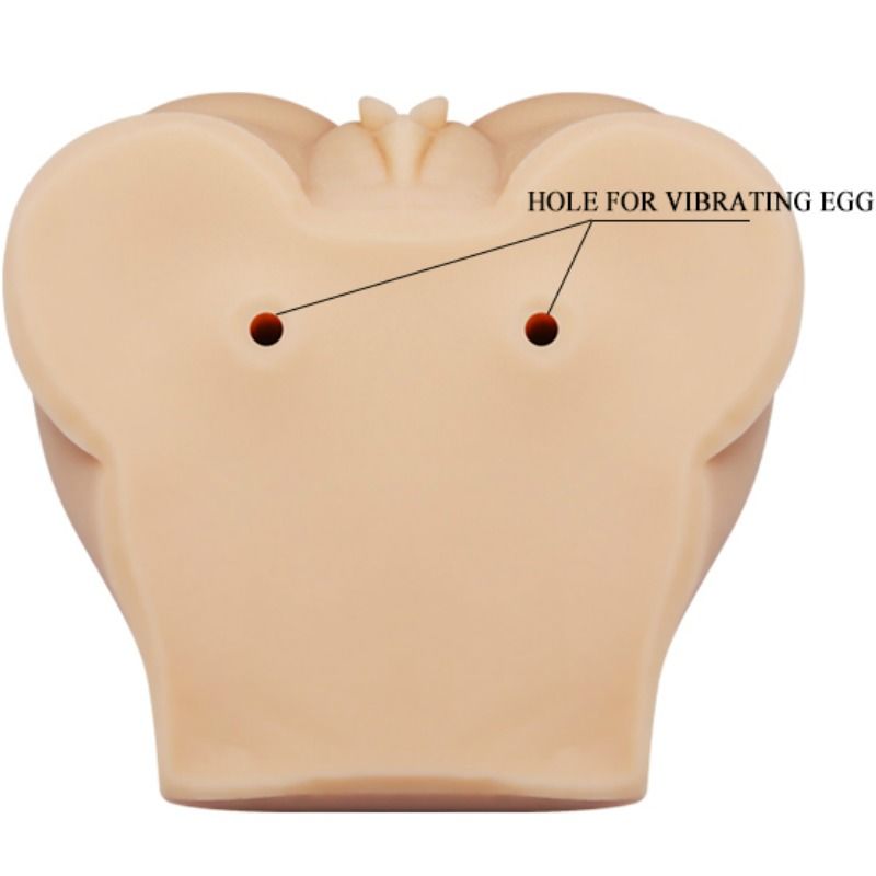 Realistic Vagina and Anus with Vibration Position 8