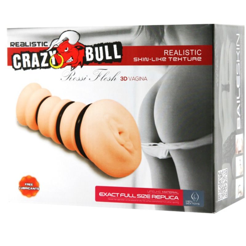 Masturbator with rings vagina model 2
