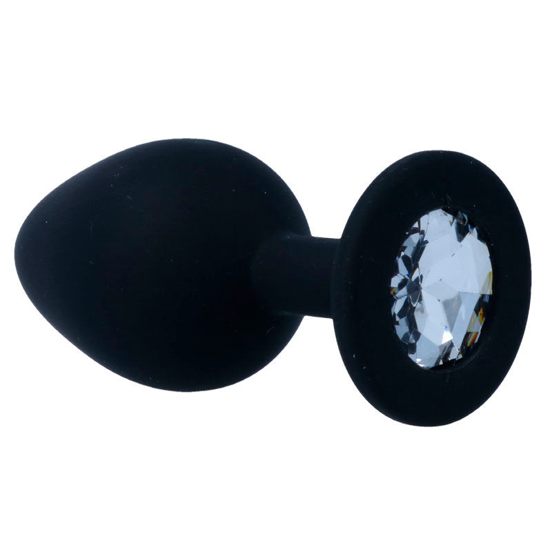 Shelki M black anal plug