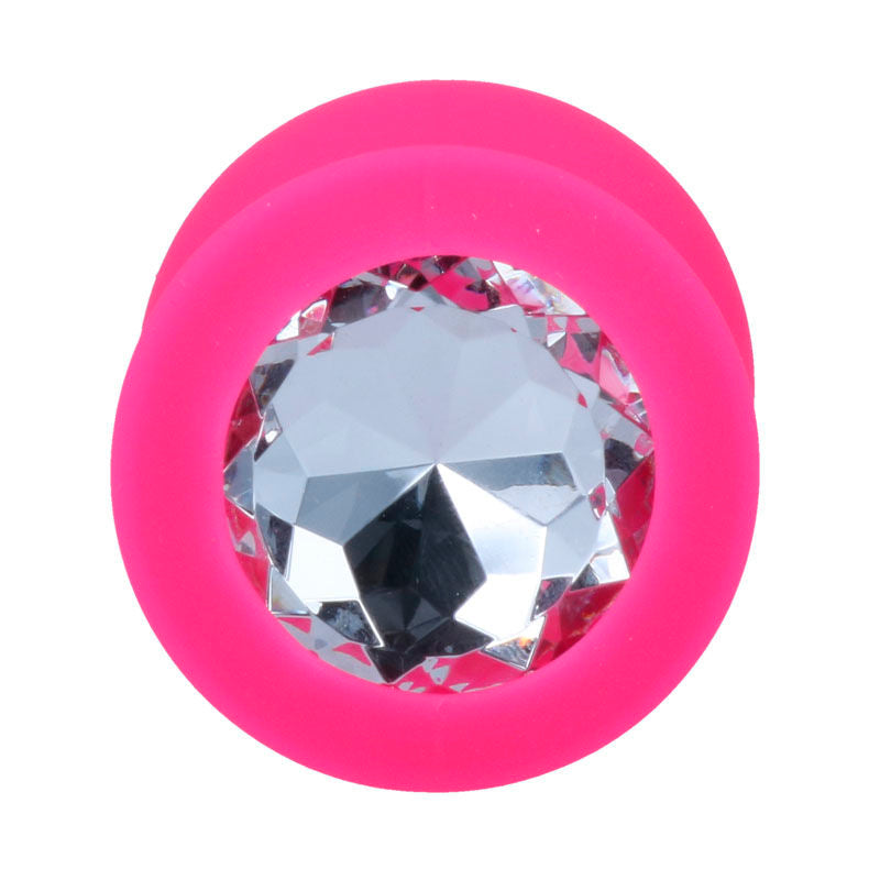 Shelki L fuchsia anal plug
