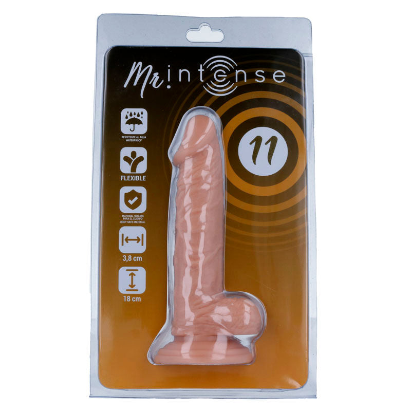 11 realistic penis 18 cm -o- 3.8 cm