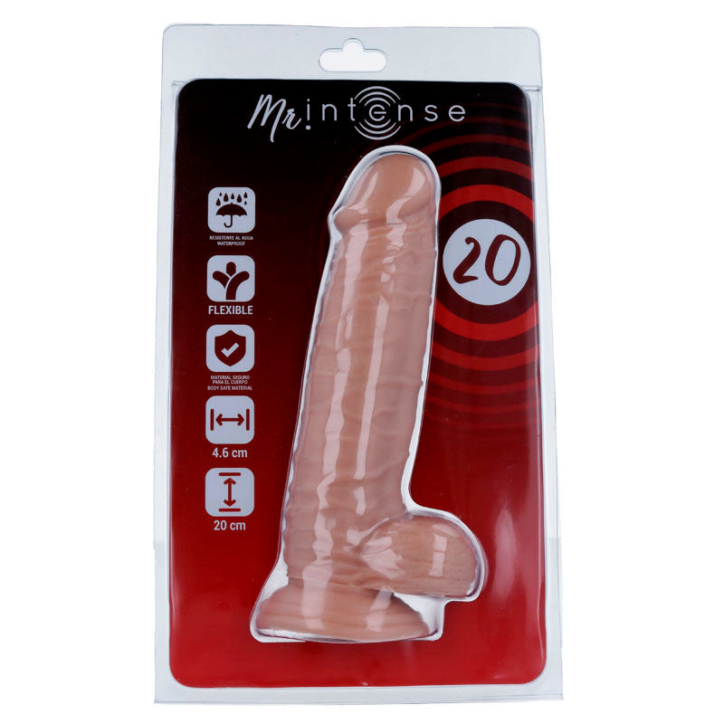 20 pénis réaliste 20 cm -o- 4.6 cm