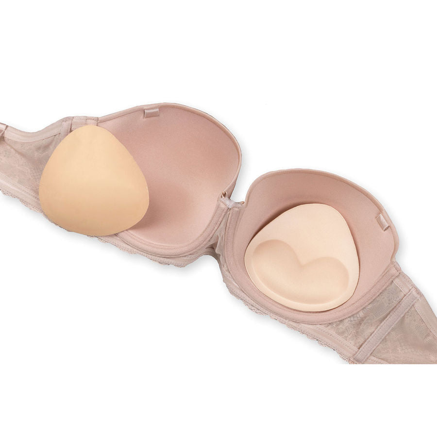 Perfect push-up beige pads