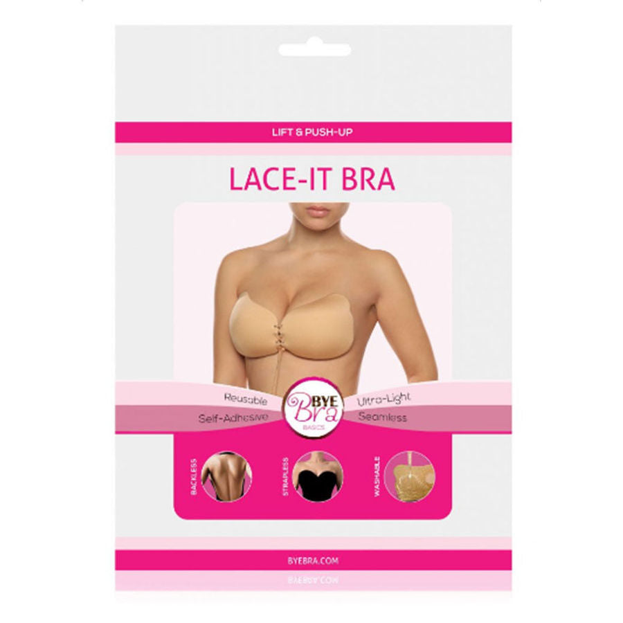 Lace-it black push-up reinforcement cup a