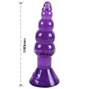Climax happens anal plug 17 cm