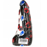 Soft Black Realistic Dildo 20cm