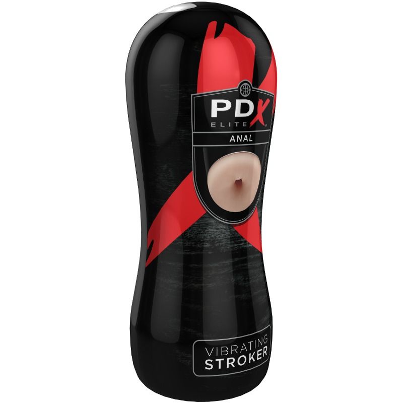 Vibrating anal stroker