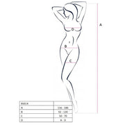 Woman bs014 red bodystocking one size