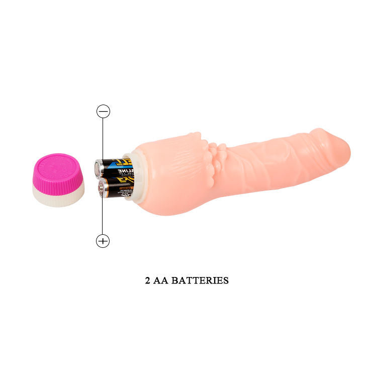Realistic Vibrating Pleasure Waves 19.5cm
